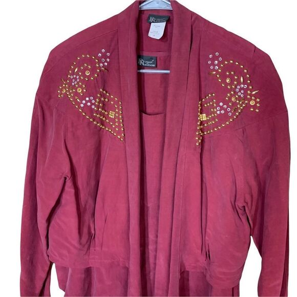 Vintage Royal Ransom blazer and matching tank top - Picture 2 of 13